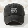 1983 Printed Baseball Cap High Quality Retro Washed Cap Soft Fashion Versatile Sports Baseball Cap Peaked Cap