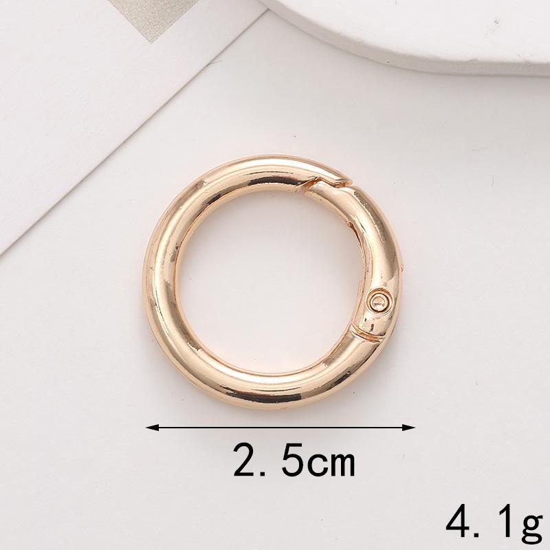 

Цинковый сплав пружинное кольцо карабин застежка брелок аксессуар для обуви Key Ring