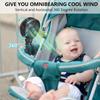 Portable Small Fan With USB Charging Capable Of Winding 360 Degree Rotating Octopus Fan Suitable For Outdoor Baby Strollers