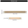 Pack Of 5 Wood Weaving Shuttles Weaving Sticks Knitting Tool For Crafting Knitting Sweater Scarf Tapestry