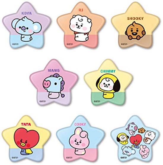 

Коллекция значков BT21 Star Can