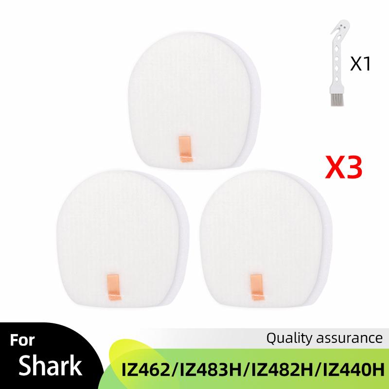 

Replacement HEPA Filter For For Shark IZ462H IZ483H IZ482H IZ440H IZ441HBRN Vertex XHF161H Vacuum Cleaner Filters Rolling Brush