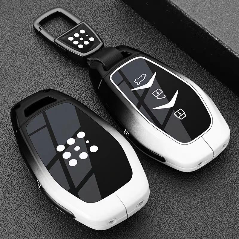 Seres 3 Blue Electric E5 Key Case 25/26 Model E5plus Glory Edition Car Buckle Shell