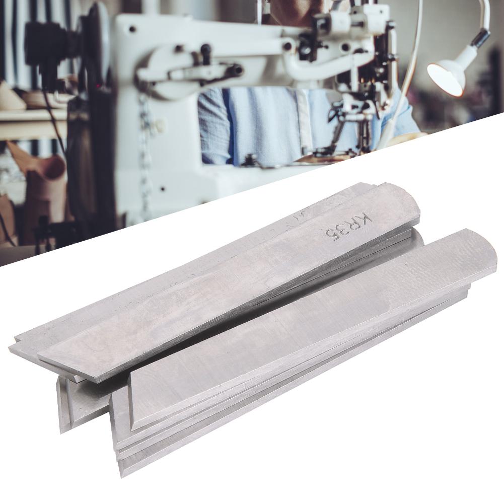 10 Buc. Mașină de Cusut Lamă Inferioară Cuțit Oțel Kituri de Înlocuire Potrivite pentru SiRUBA 737 747 757