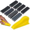 80PCS Mini Sander Kit 80-800 Grit Micro Sanding Tool Manual Grinding Wet and Dry Sandpaper Small Space Detail Polishing