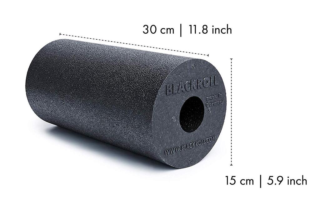 Black Roll Made In Germany Foam Roller Standard Black Lightweight 150g 30cm X 15cm Japanese (Genuine Product)