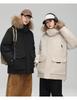 Unisex 2025 Winter Casual Thick Windproof Warm Couple Outdoor Down Jacket Coat