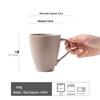 Retro Embossed Ceramic Mug – Office & Home Coffee, Tea, or Water Cup