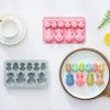 Silicone Frog Molds, 10-Cavity 3D Animal Shape, 7.13 X 4.37 Inches, For Baking Cupcake Topper Chocolate Candy
