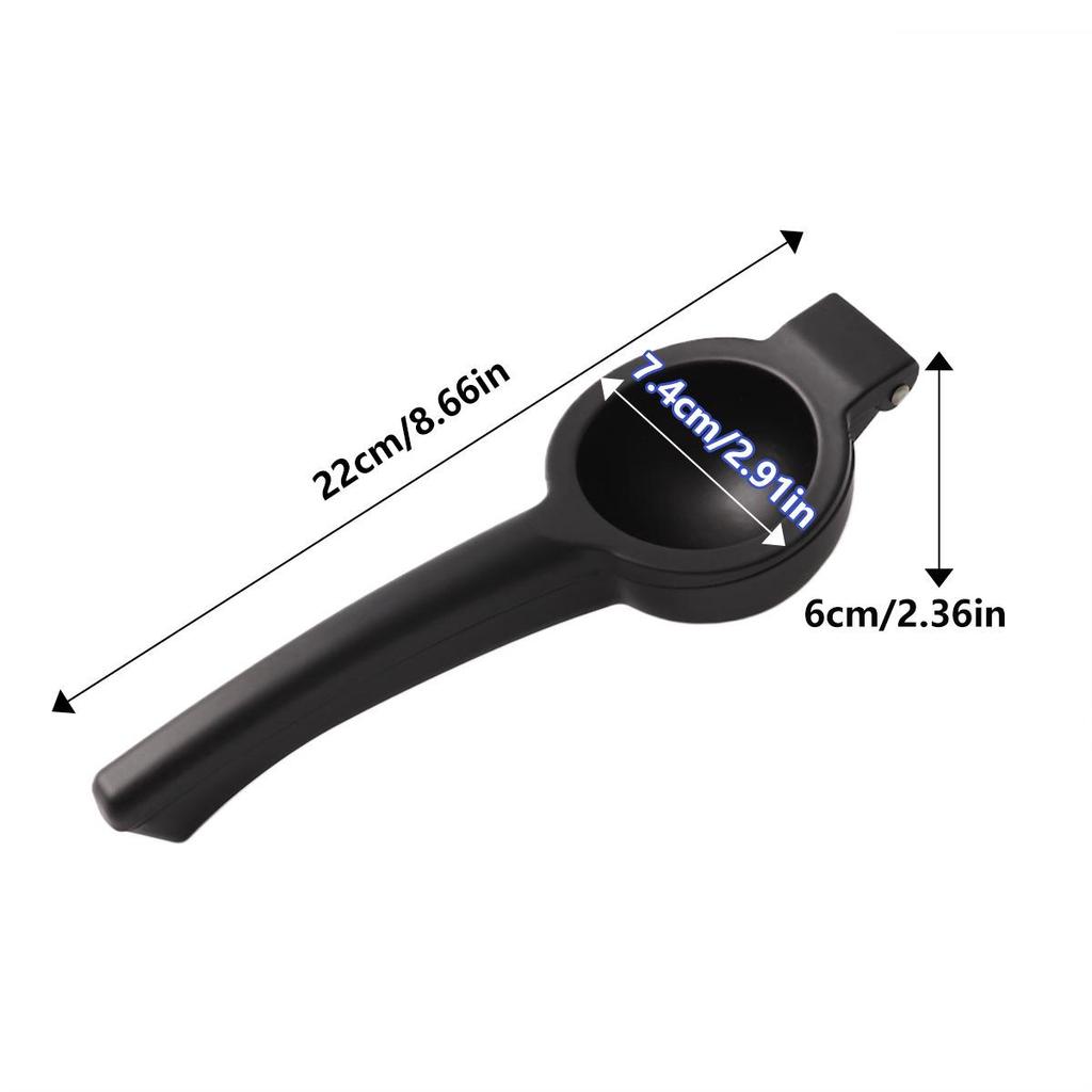 Aluminum Alloy Lemon Juicer with Thickened Arc Design for Bars and Restaurants