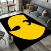 3D Wu T-TANG Clans Hip Hop Sign Rap Carpet Rug for Bedroom Living Room Home Sofa Decoration,Children Play Large Decor Floor Mat