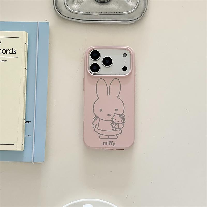 Hello Kitty iPhone 17/16 Pro Max/15/14 Case with Hand Strap – Sweet Girl Line