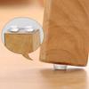 Self Adhesive Transparent Door Stopper Protector Round Soft Silicone Granules Anti Slip Shock Absorbing Buffer Pads for Home