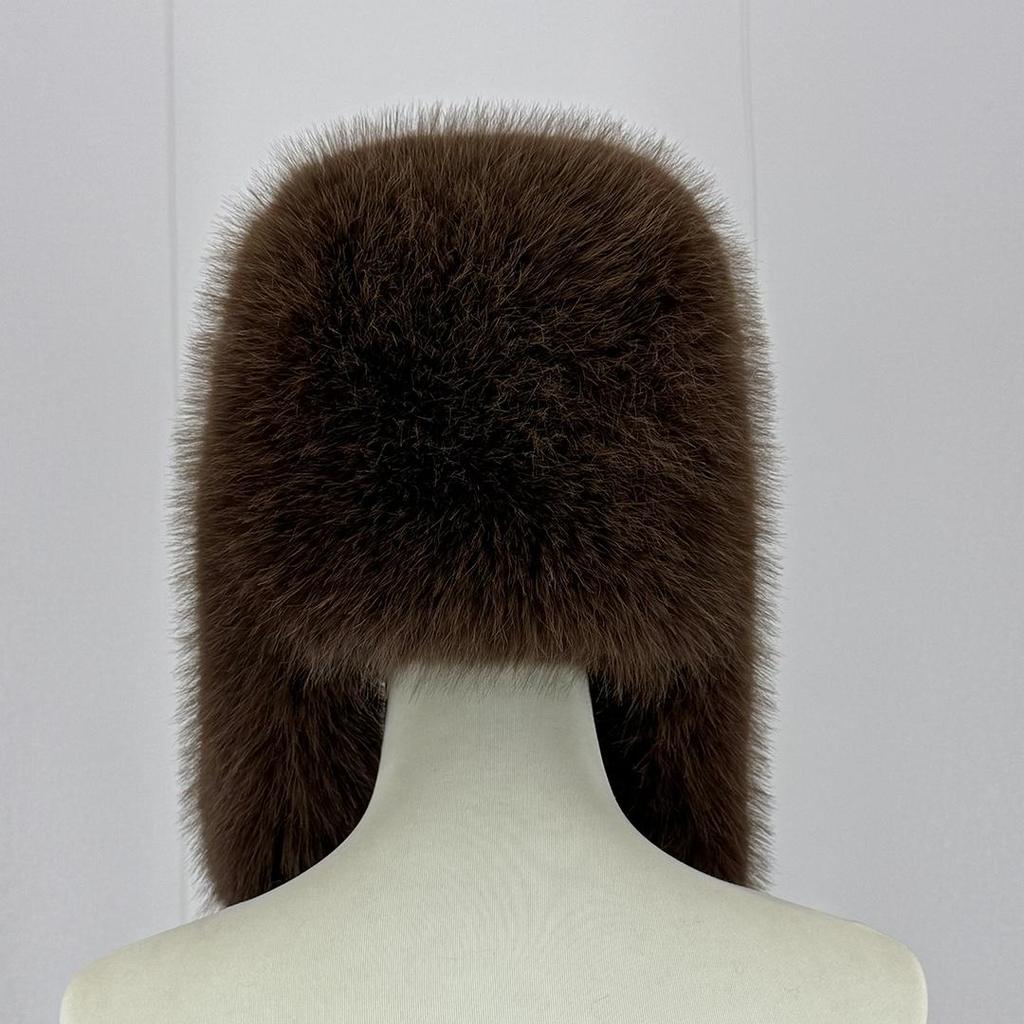 Uomo Donna Inverno Cappello da Trapper Cappello da Pilota Unisex Caldo Pelliccia Sintetica Protezione Orecchie Antivento Cappellino da Trooper Bomber