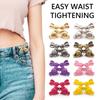 Colorful Jean Fit Tighten Buckles Holding Hands Jean Buttons for Loose Jeans  Waist Accessories