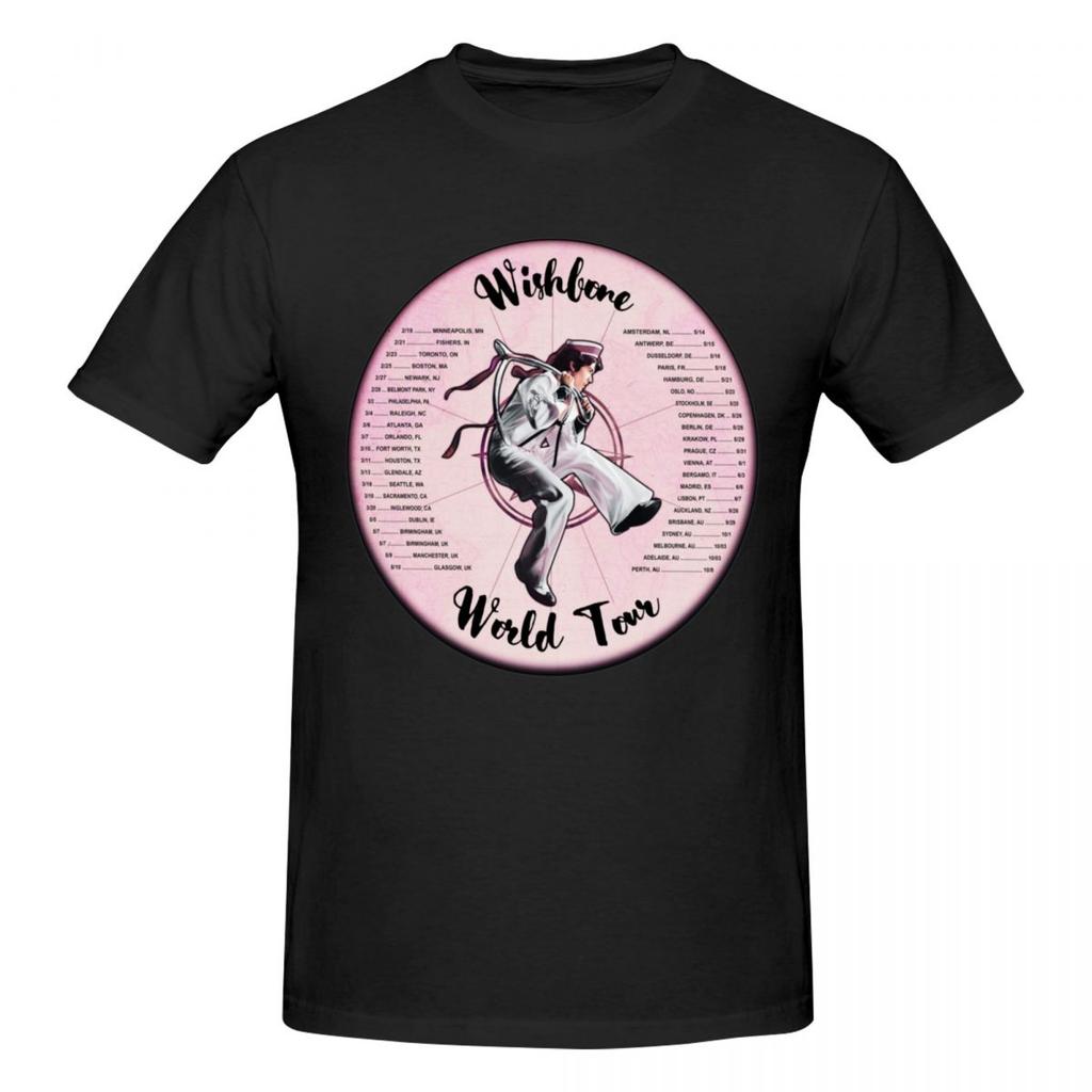 Unisex Conan Gray Wishbone World Tour 2026 2026 T Shirt Streetwear Cotton Tshirt