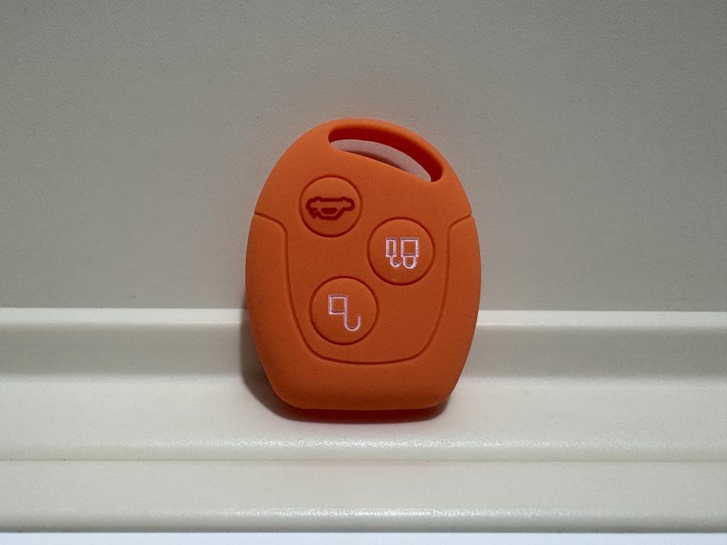 Pusakieyy 3 Buttons Remote Silicone Car Fob Key Case Cover For Ford Focus Mondeo Festiva Fusion Suit Fiesta KA Holder Protector