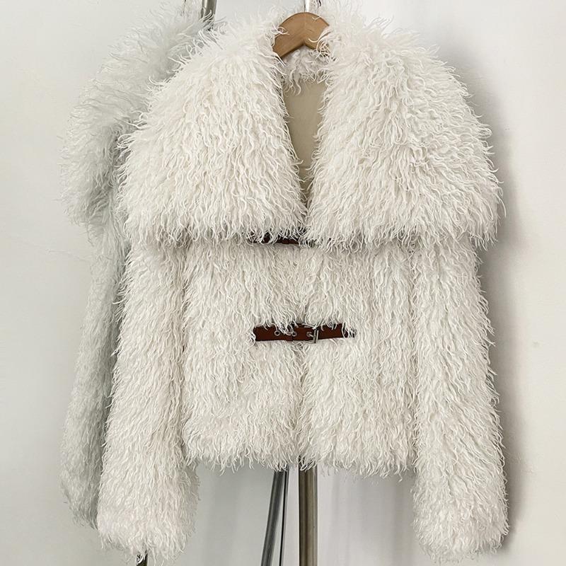 Autumn and Winter New Imitation Fur Coat Women's Short Thickened Fashion Celebrity Style Environmentally Friendly Fur Coat