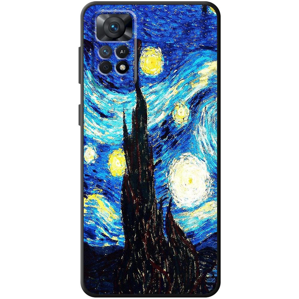 Silicone Van Gogh Coque Cover Case for Xiaomi Redmi Note 8 7 11T 8T 9T 9S 10S 11S 9 11 Pro 10 Lite 12 Note10 Note 12 11 SE 11E