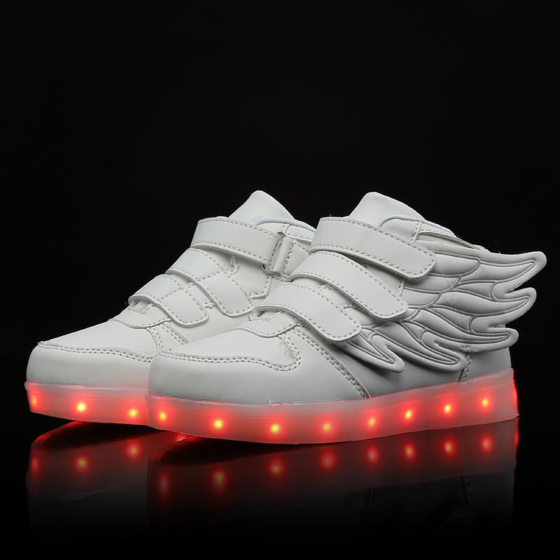 Children Light Up Sneakers Toting Usb Charging Indoor Outdoor Spring Summer