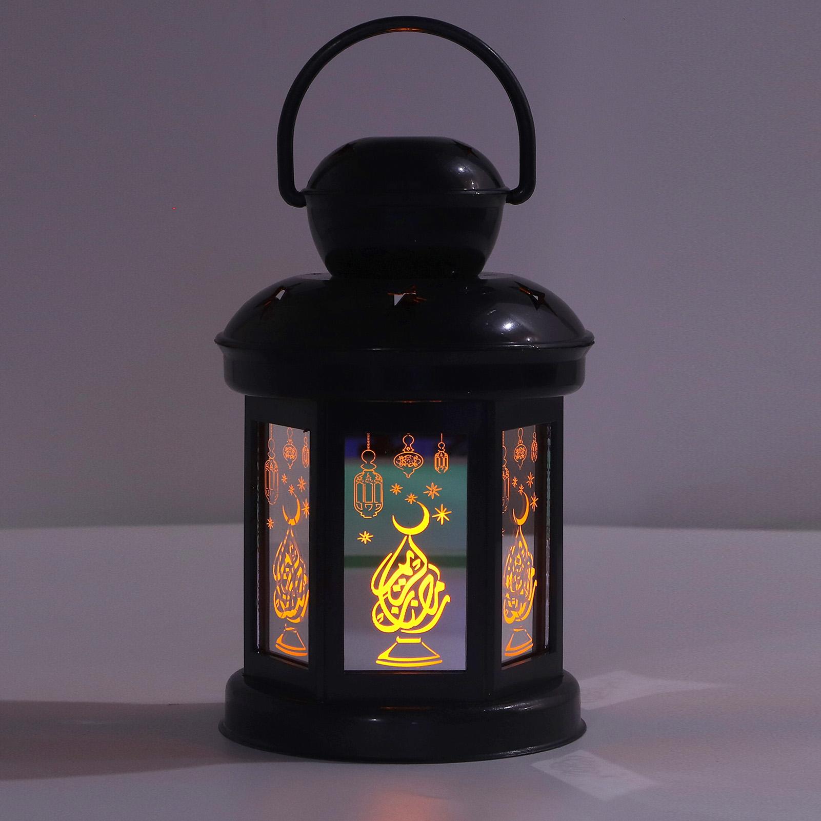 

Светодиодный фонарь, симпатичный, винтажный, на батарейках, из АБС-пластика, декоративный, для кемпинга, вечеринки, бара, кафе Black Color