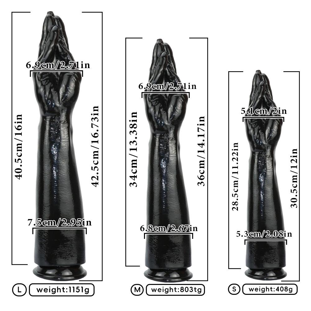 Three Sizes Anal Expansion Device: XL Self-Loving Arm-Shaped Plug for Men