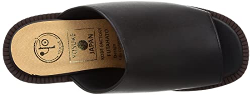 Yosuke Platform Shoes 5510102 Women's Black, Size 25.0cm-25.5cm