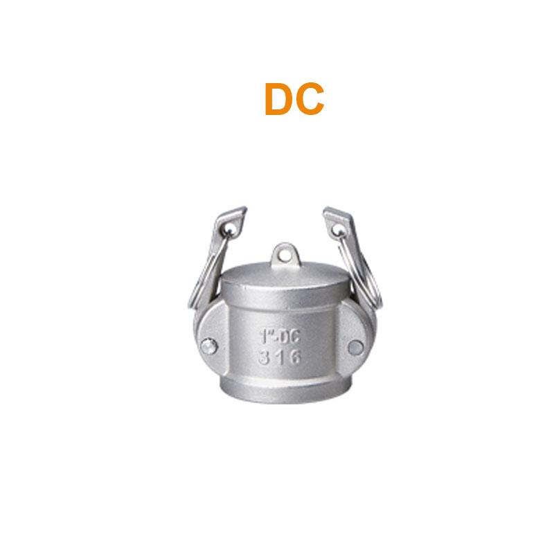 1PC DN15 1/2" 304 Stainless Steel Homebrew Camlock Fitting Adapter MPT FPT Barb Camlock Quick Disconnect For Hose Pumps Fittings