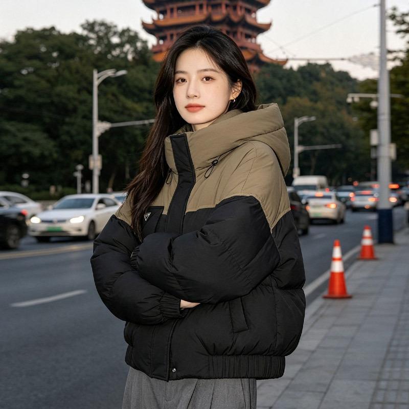 Short Puff Down Jacket Women's Small Thickened White Duck Down Women's Korean Down Jacket Pinghu