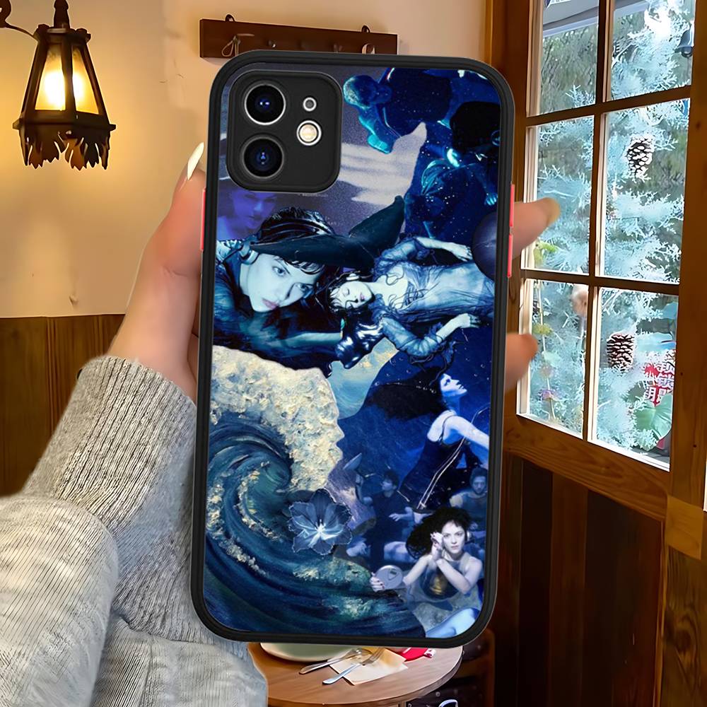 

Vintage Rock THE M-MARIAS Band Silicone Case For IPhone 16 15 14 13 12 11 Pro Max Plus X XS MAX Shockproof Matte Cover iphone 14 plus