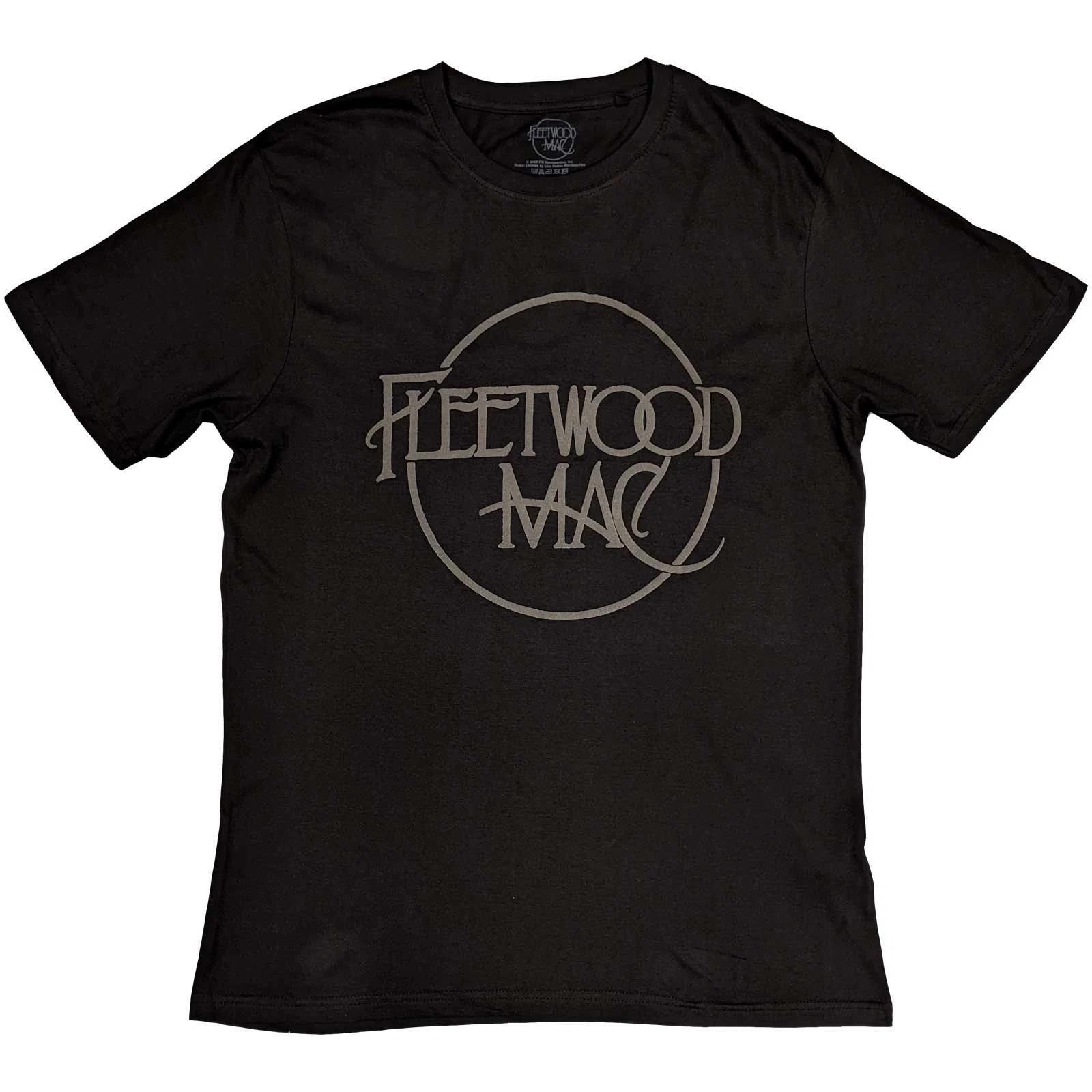 

Fleetwood Mac Hi-Build T-Shirt: Classic Logo OFFICIAL NEW S