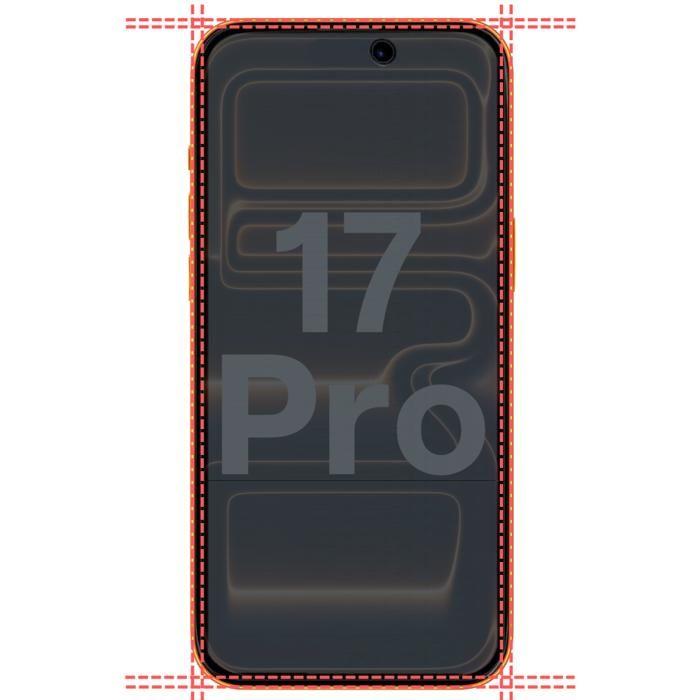 Tempered Glass - PHONILLICO - iPhone 17 PRO - Pack of 4 - Anti-Spy - Scratch-Resistant