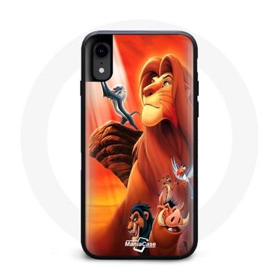 Coque - Maniacase - Iphone XR - Lion Roi Simba - Souple - Protection Et Décoration