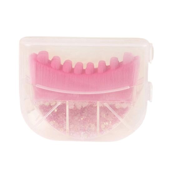 Lymphatic Contour Face Brush, Lymphatic Drainage Brush for Skin Sculpting Lifting, Ergonomic Massager Scrubber for Face, Chin, Neck