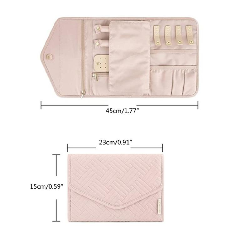 Earring Organizer Portable Compact Foldable Elegant Design Travel Accessories