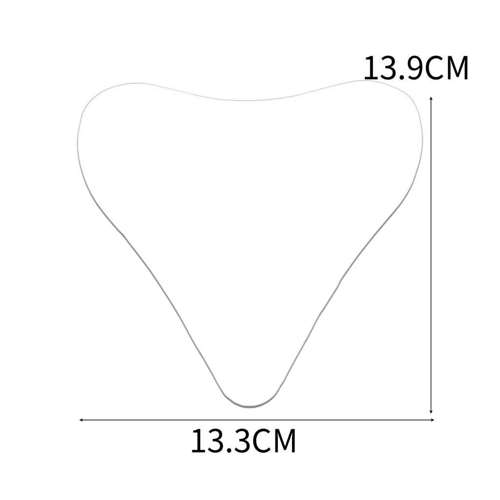 Wiederverwendbare Silikon Anti-Falten Brustpads Transparent Lifting Anti-Falten Selbstklebender Brustpatch Pflege Hautpflege-Werkzeuge Patches