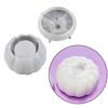 Storage Box Silicone Resin Mold with Lid Pumpkin Jar Epoxy Casting Molds for Jewelry Pendant Necklace Ornament Holder