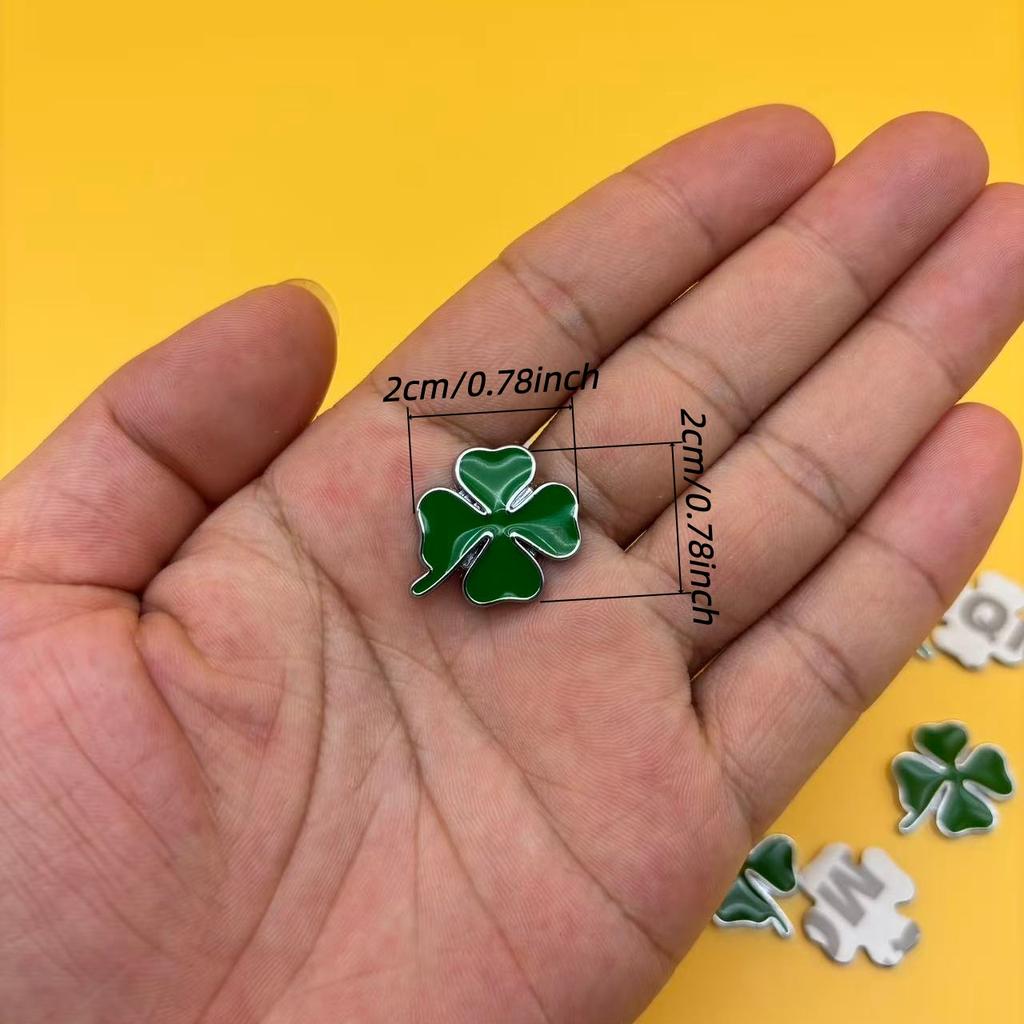 3D Metal Green Four-Leaf Emblem, Car Interior Badge For Giulietta Giulia Spider 147 156 166 159 GT