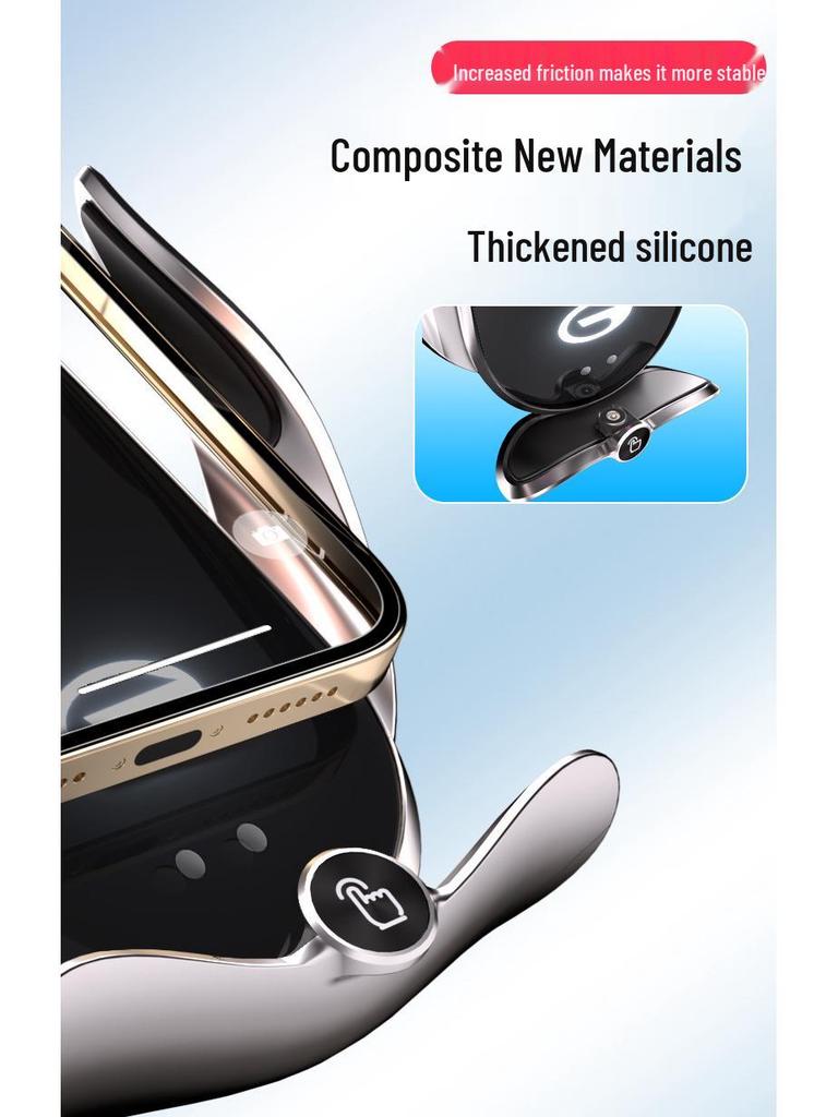 Mengshi M817 Car Holder: Screen-Type Interior Decoration & Navigation Base Accessory