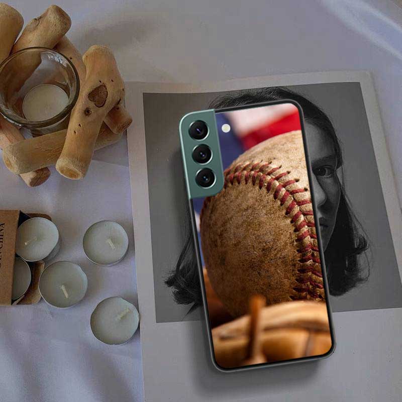 Baseball Phone Case For ASamsung A16 A26 A36 A56 A02 A03S A04S A05S Galaxy A55 A35 A25 A15 S10 Lite A9 A8 A7 A6 Plus A90 5G A80