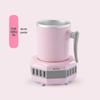 Portable Mini Cooler for Rapid Beverage Cooling and Warming