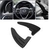2KS Pádla volantu Prodloužení Hliníková slitina Pádlo do auta Prodloužené Kryty Ozdoby Náhrada Za Ch okee 2014-2021