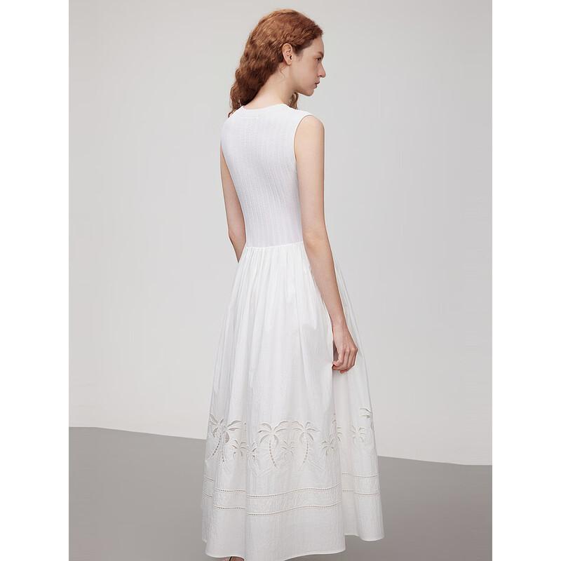 ELLE Elegant Sleeveless A-Line Dress