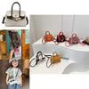 Stylish Mini Shoulder Bag For Kids Chic Solid Color Crossbody Bag For Summer Fun