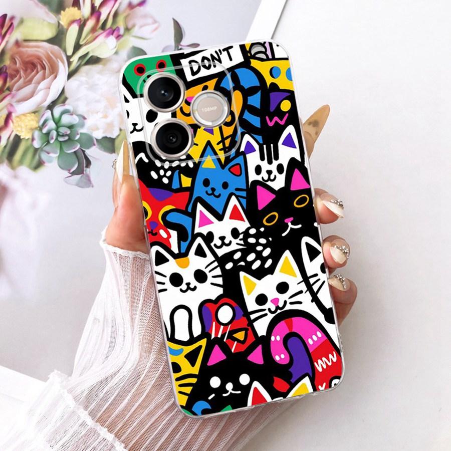 Pro Honor 600 Lite Pouzdro na telefon s počátečním písmenem pro Huawei Y6p Y 7 P Matný zadní kryt Ochrana fotoaparátu Nárazuvzdorná pouzdra