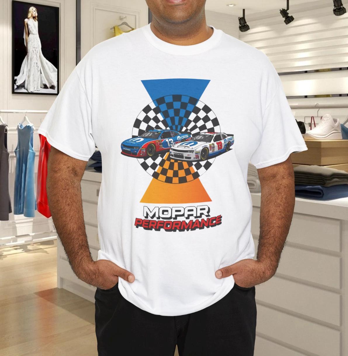 Mopar Performance Big Cotton USA T-Shirt White Color L