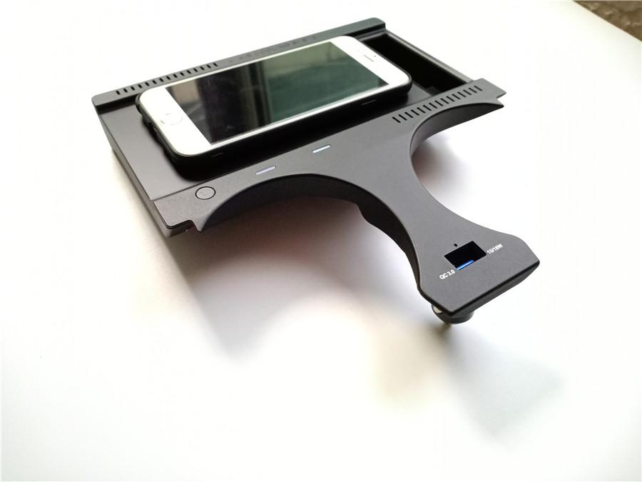 12V Wireless Fast Charging Phone Charger Console Storage Box For BMW X3 X4