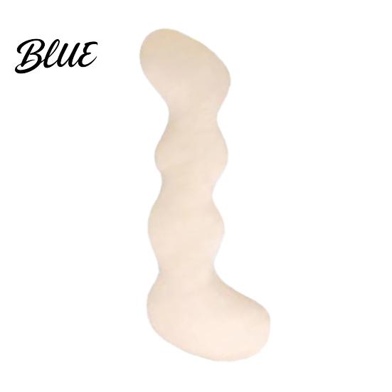 Body Support Cushion Cooling Pillow for Adults & Side Sleepers Breathable L-Shaped Long L Shaped Hugging Pillow Full Leg with Removable Cover