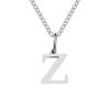 Elegante Collar con Colgante de 26 Letras para Mujer - Diseño Único Cadena para Clavícula de Acero de Titanio