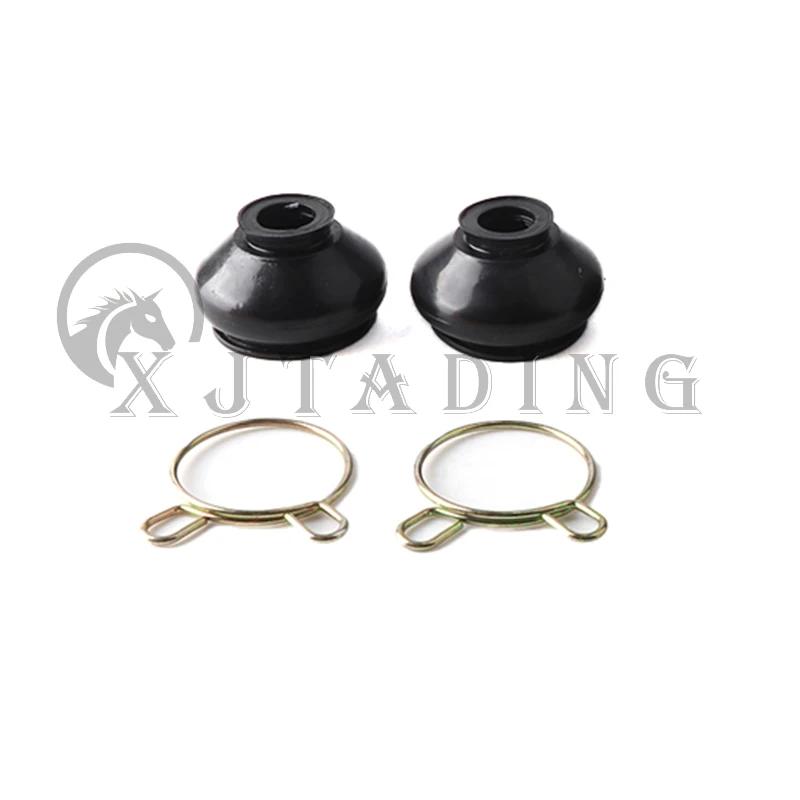

Suspension Steering Tie Rod End Ball Joint Universal Ball Head Dustproof Rubber Cover For China ATV Kart Quad Bike Parts 2pcs